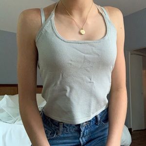 Square neck tank